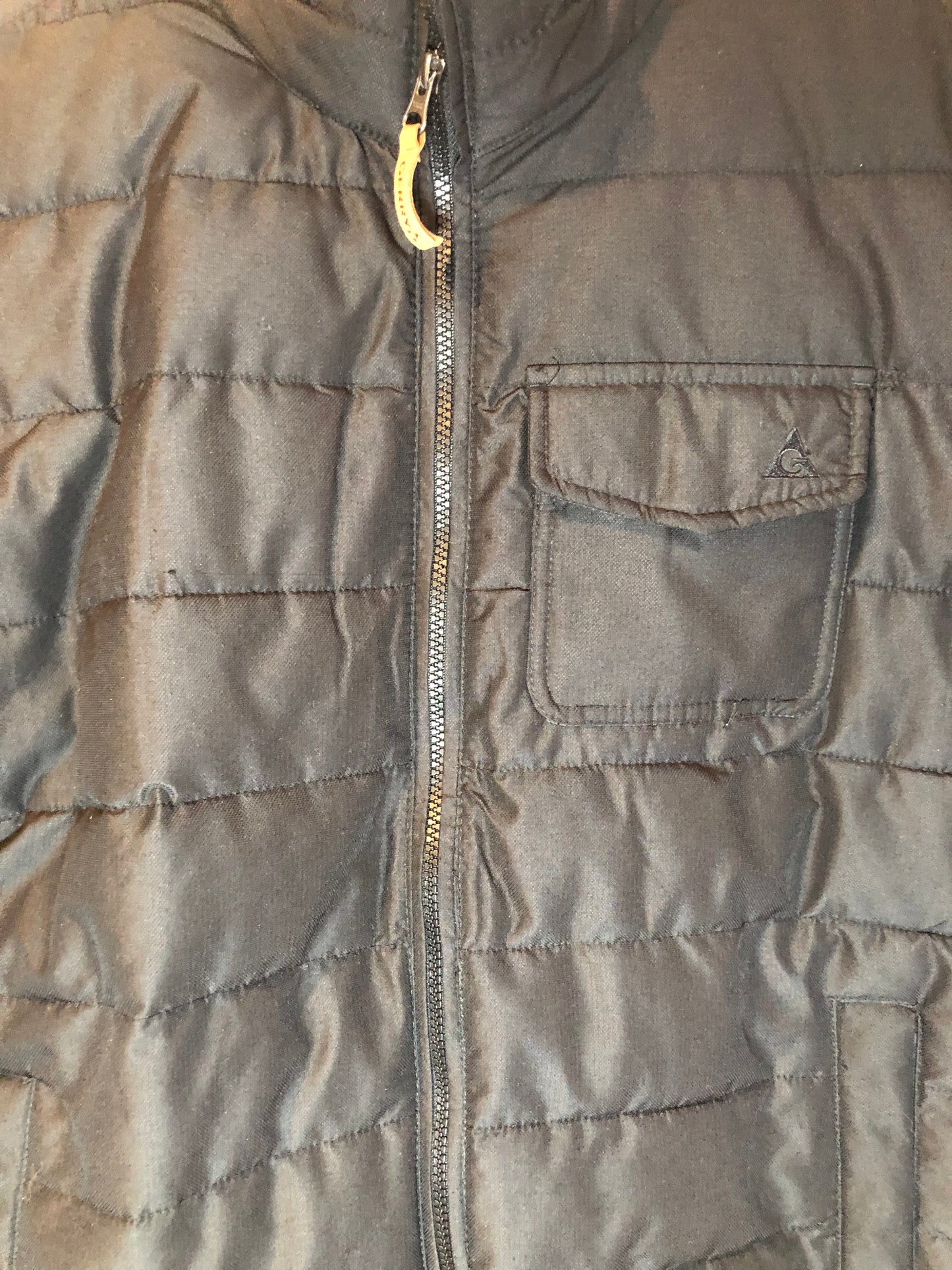 Gerry Water-Resistant Quilted Coat Jacket w/TELA Exterior, Size L